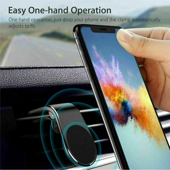 Car Magnet Magnetic Air Vent Stand Mount Holder Universal For Mobile Cell Phone - Picture 4 of 11